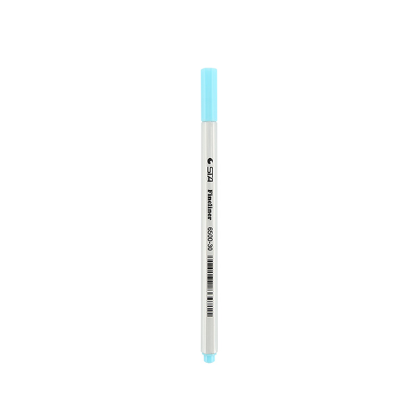STA Fineliner Pen Light Blue No.6500-30