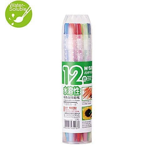 باستيل - إم آند جي - 12 لون طويل - رقم 0401