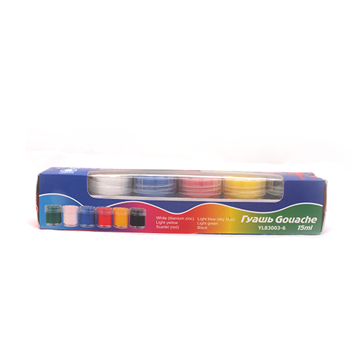 Tempera 6 Gouache Color No.830003-6