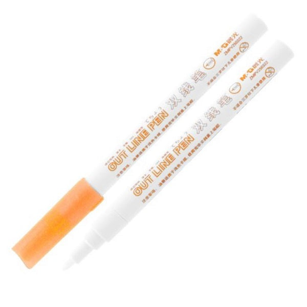 قلم تحديد برتقالي اللون من إم آند جي، رقم: ZMPV250355