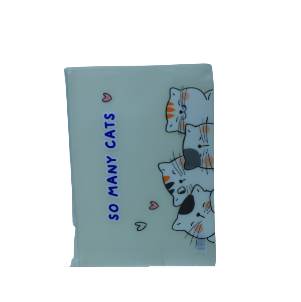 M&G So Many Cats Zipper File A5 NO: ADM929FP