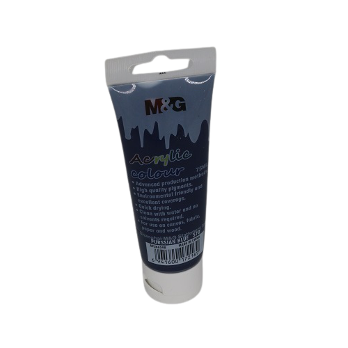 M&G Acrylic Colour Tube Purssian Blue (570) 75 ML No: APLN6598