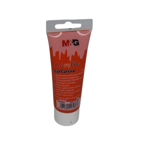 M&G Acrylic Colour Tube Orange (300) 75 ML No: APLN6598