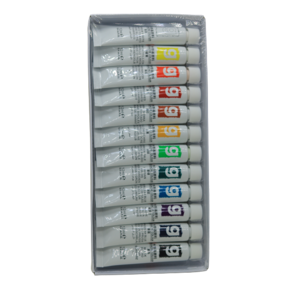 Set of 12 Art Rangers Gouache Color Paint Set 12 ml - No:EG1212M-1