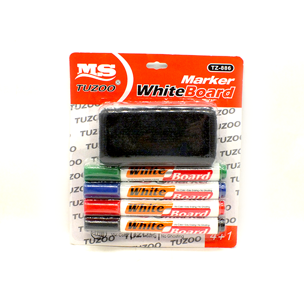 Pack of Markers white board - 5pcs