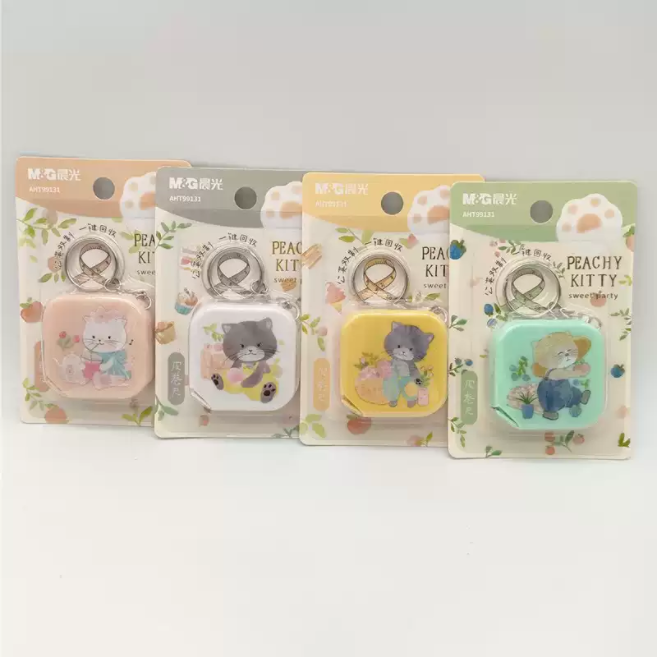 شريط قياس جلدي مربع من إم آند جي تشنغوانغ تاويو مياو بطول 1.5 متر - رقم المنتج: AHT99131