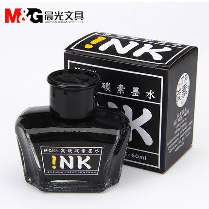Fountain Pen Ink BLACK 60ml - No:AICW9001