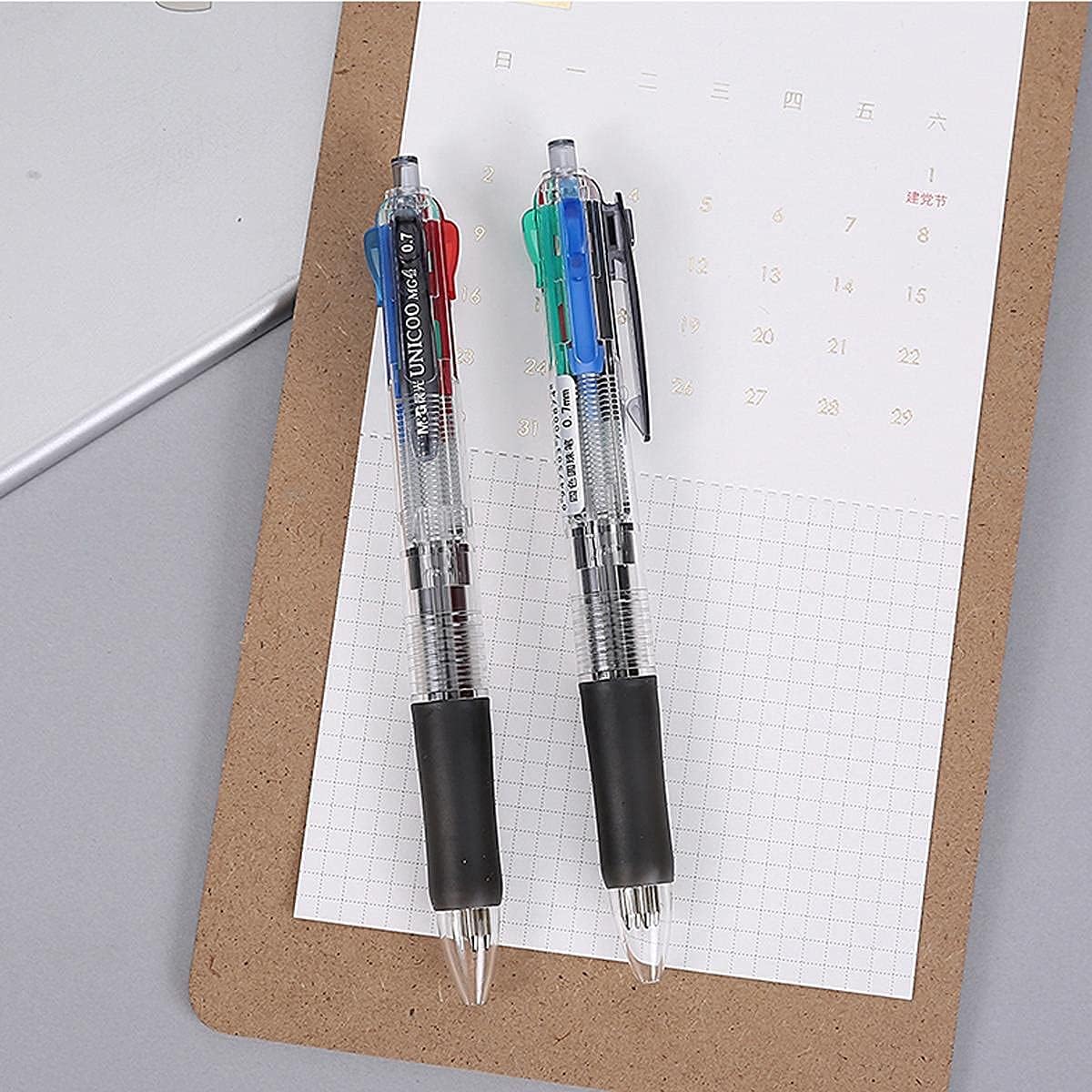 قلم حبر جاف متعدد الألوان قابل للسحب من إم آند جي تشنغوانغ 4 في 1 - رقم المنتج: ABP80371