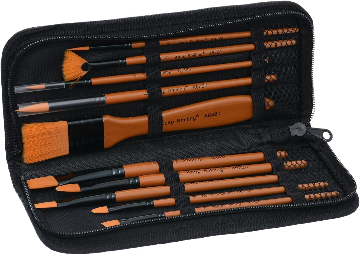 مجموعة فرش أسنان "حافظ على ابتسامتك" المكونة من 10 فرش في حقيبة - رقم: A 6820