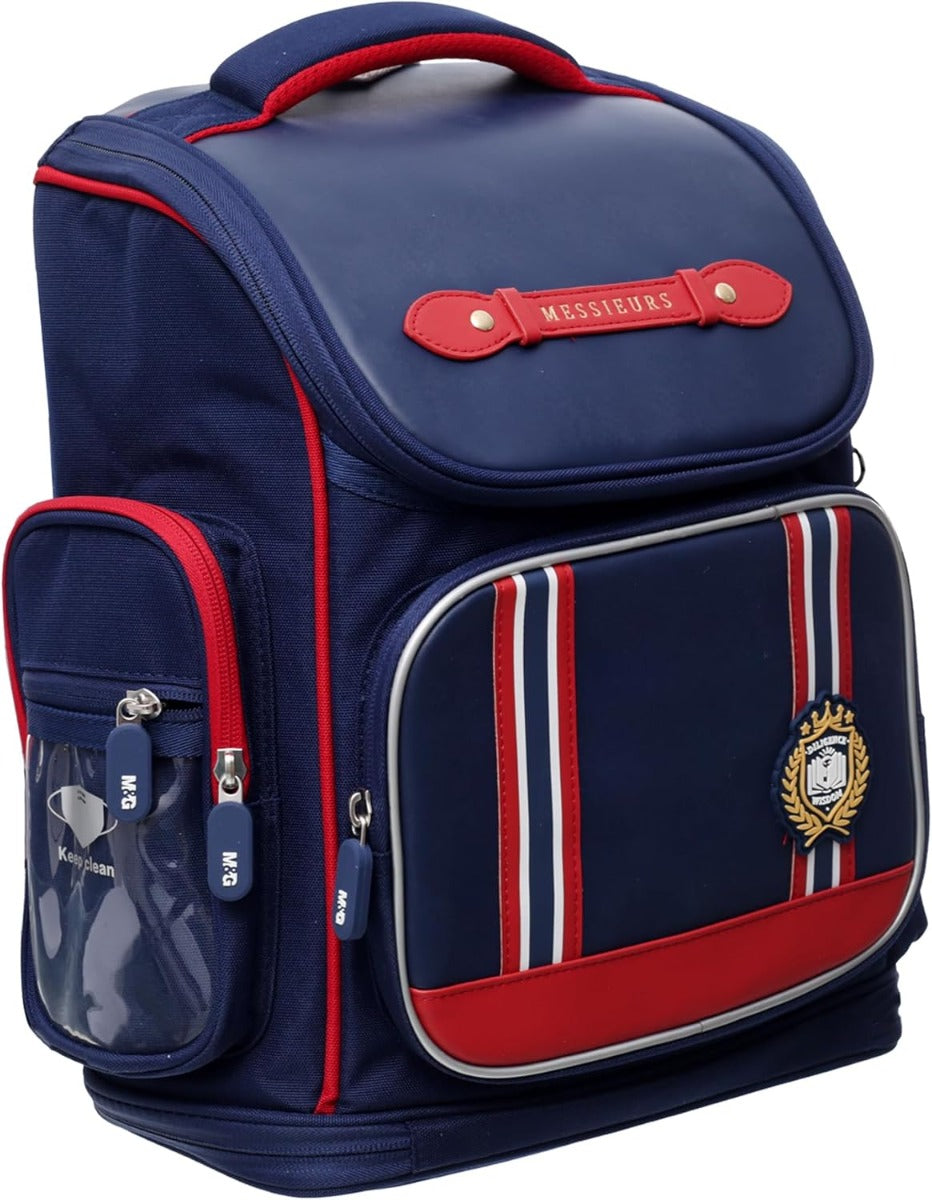 M&G Chenguang School Bag, Compact and Reliable Student Storage Spine Support, Waterproof Double Shoulder Backpack - No:ABB904K9A