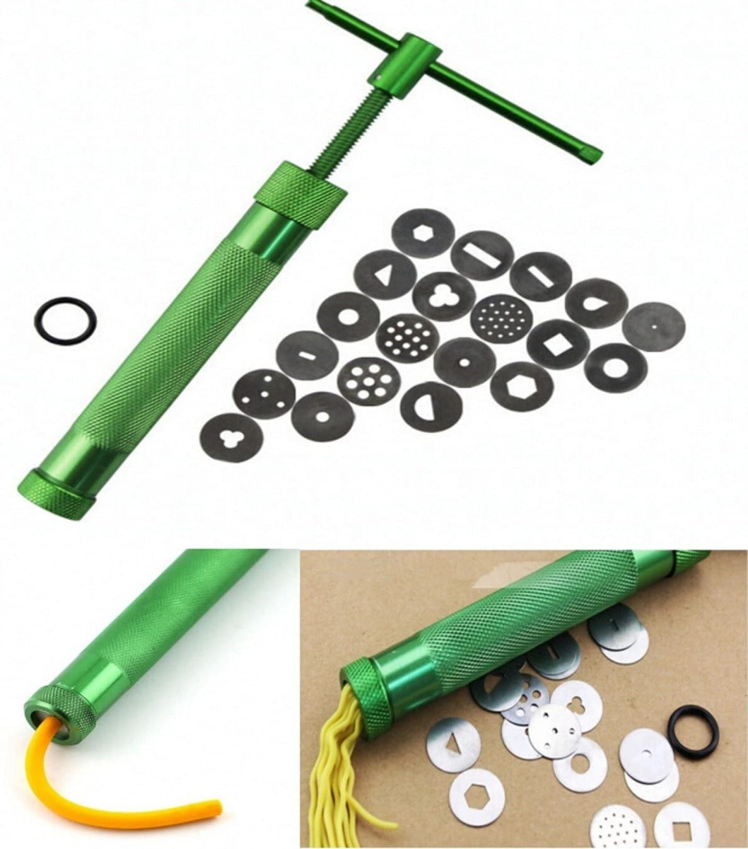 أدوات تشكيل الطين المعدني - أدوات طين الفخار الأخضر - طين المسدس - رقم: YG-21