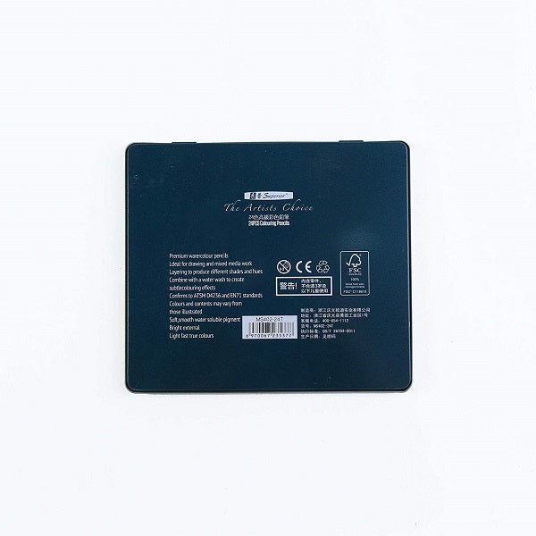 Superior Pack of 24 Colouring Pencils No: MS402-24T