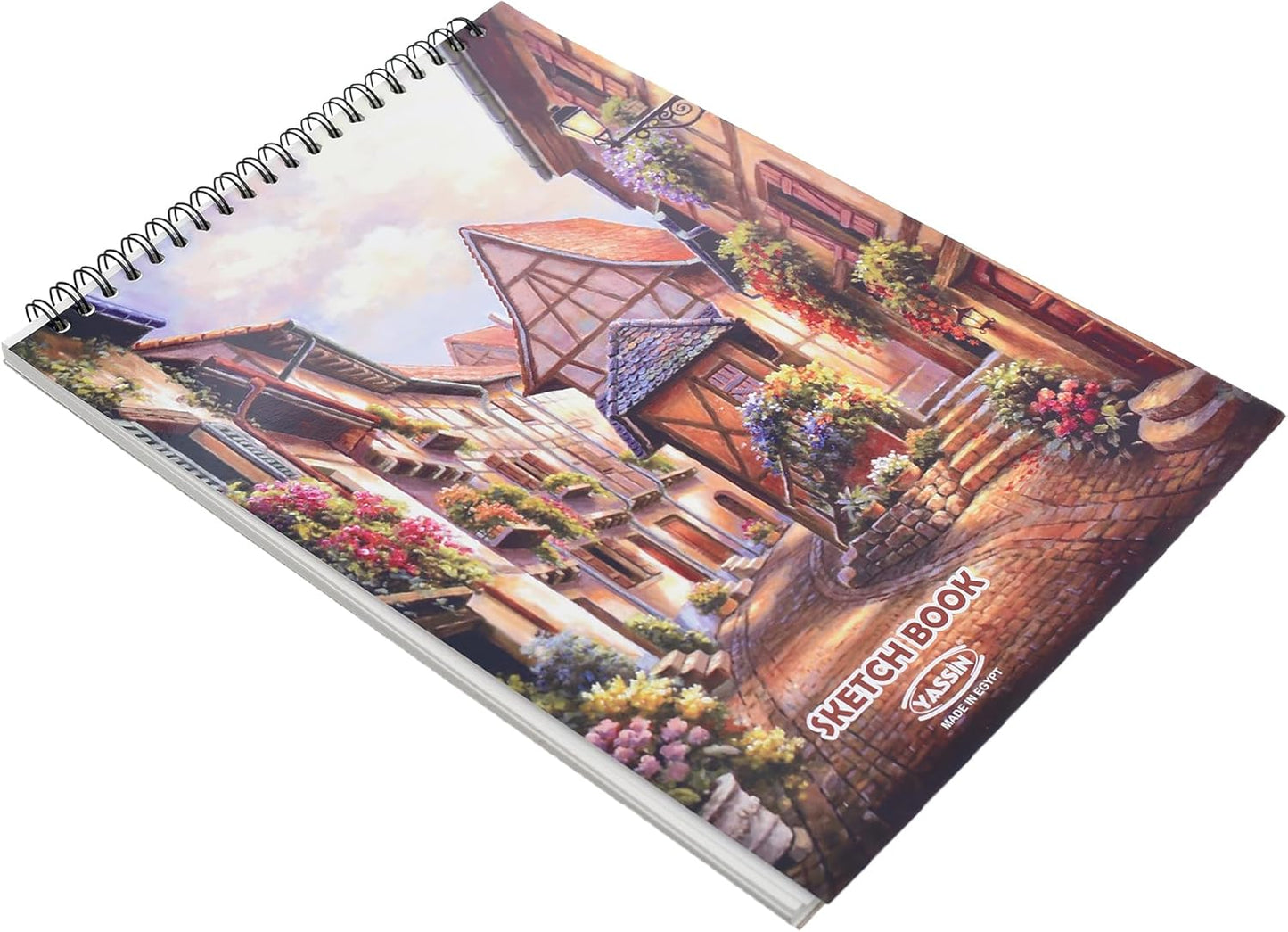 Yassin Art Sketchbook, 40 Sheets K16 Wire-Bound 110gsm