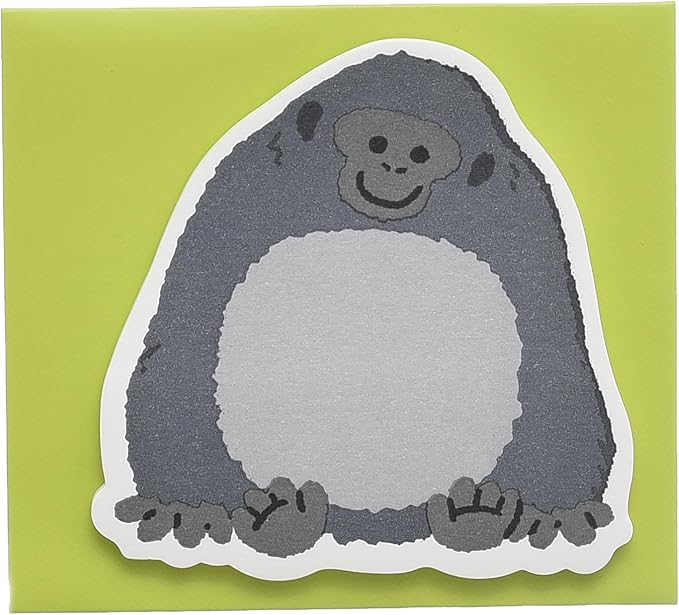 M&G Chenguang Animals Sticky Notes, 71x71mm 30-Sheet Fun Design for Reminders - 1pcs - No:YS-488