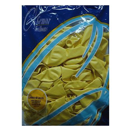 Balloon 26 Cm /10 G90/02 Yellow- 100pcs