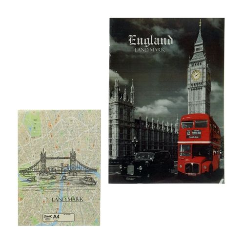 Yassin Note Book Lined - 80 sheets - Size: A4