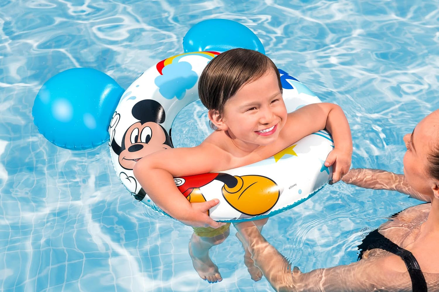 Bestway Mickey&Friends 74cm x 76cm Splash Pal Swim Tube - No:9102K