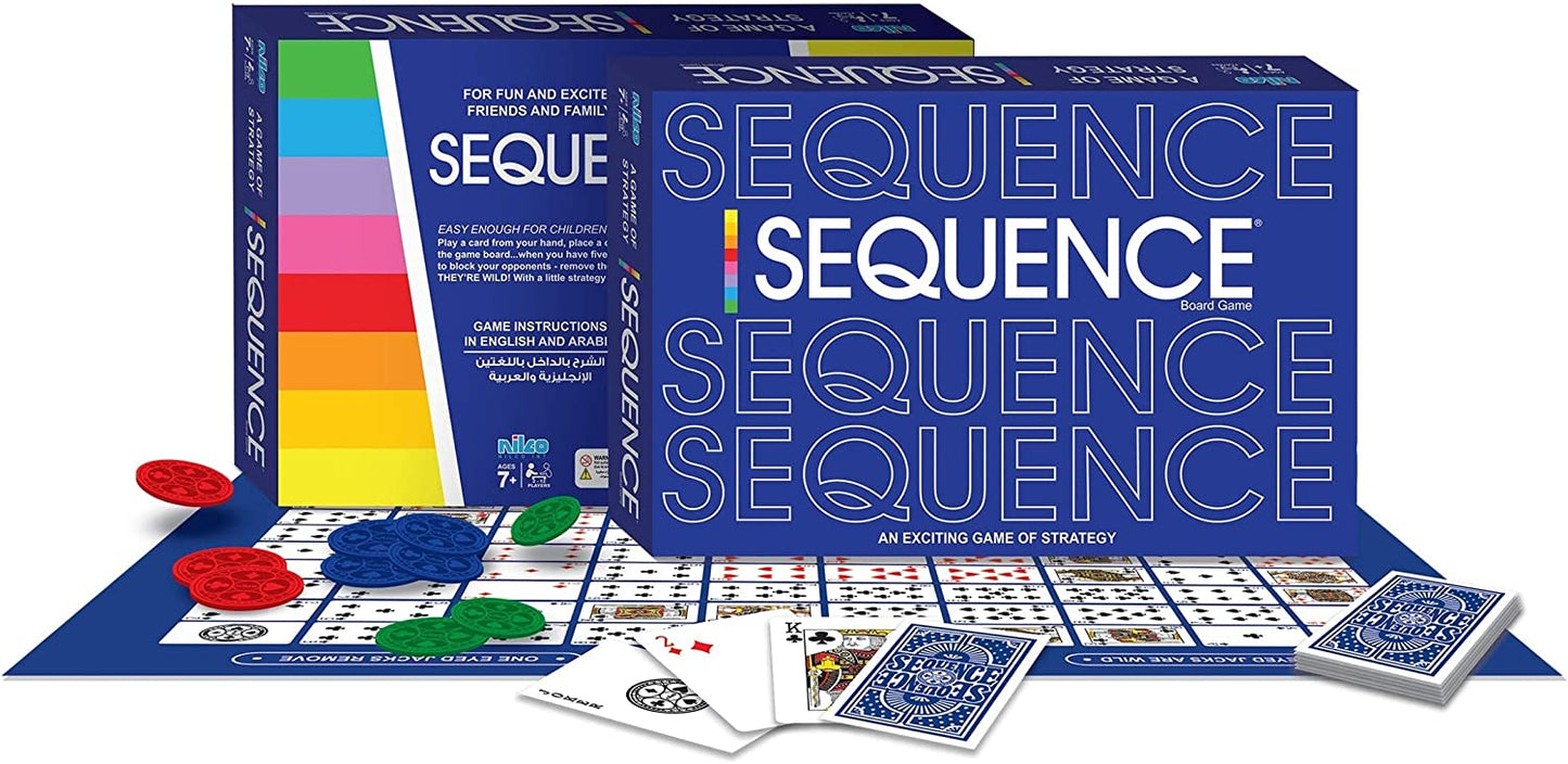 لعبة نيلكو سيكوينس ديلوكس الكلاسيكية للبطاقات - رقم: SW0742