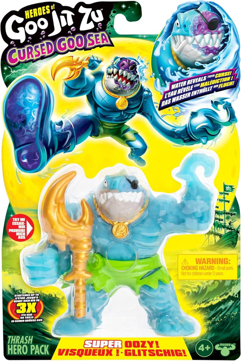 Heroes of Goo Jit Zu Cursed Goo Sea Thrash Action Figure