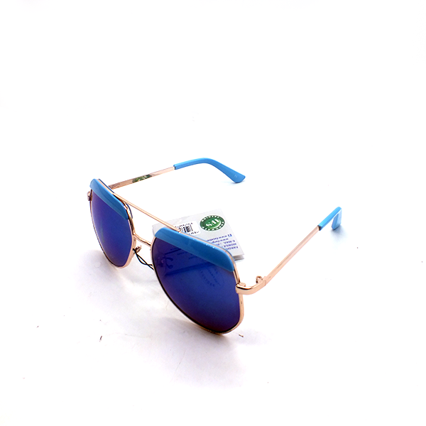 Golden Metal Frame Sunglasses Unisex + Cover IFS16-90-79-1