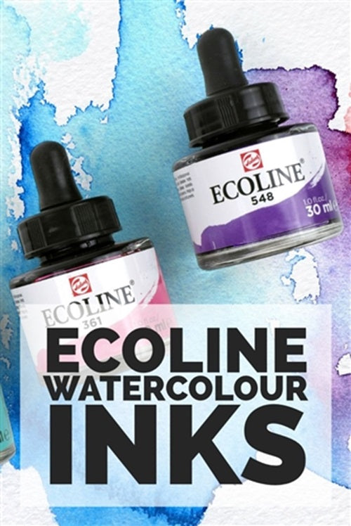 ألوان مائية رويال تالينز إيكولاين مع قطارة، 30 مل، أزرق بنفسجي - 548 - رقم: 11255481