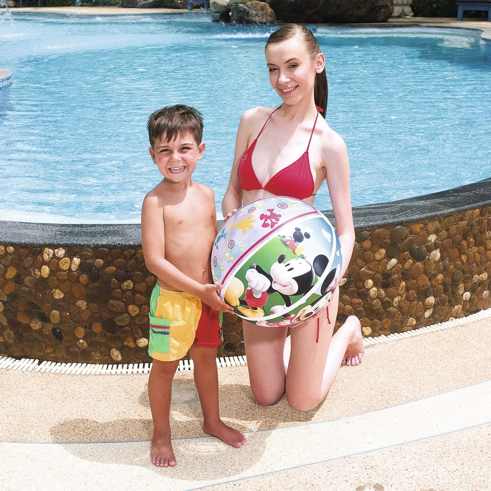 Bestway Mickey Mouse Clubhouse Inflatable Beach Ball 51cm - No:91001