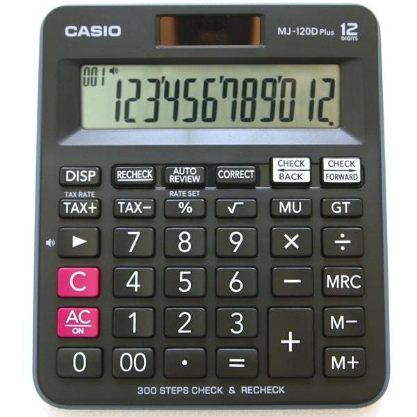 CASIO Office Calculators No:MJ-120D plus