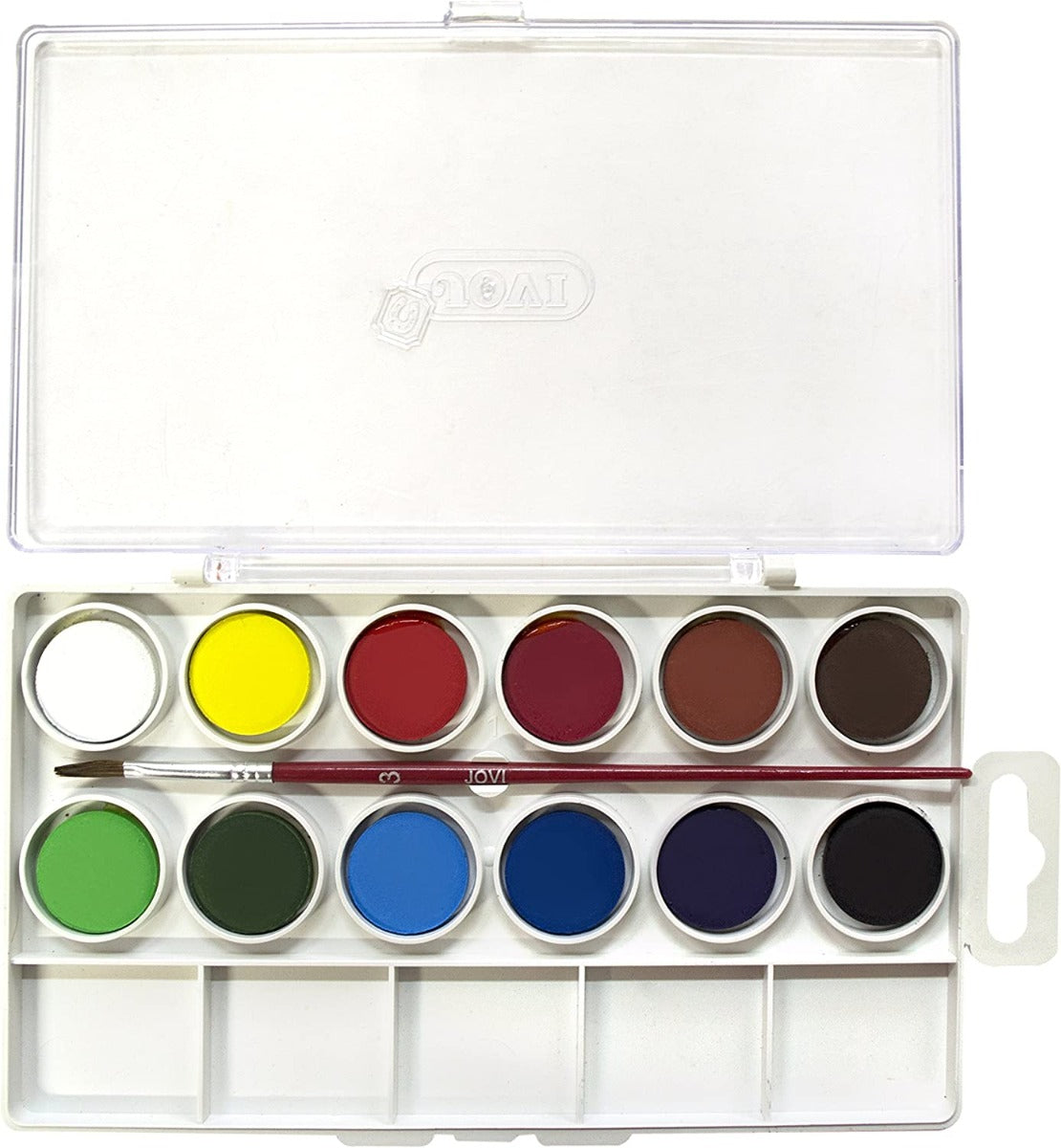 Jovi Pack of water colours - 12colors - No:800/12