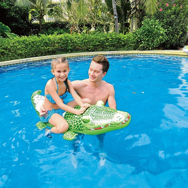 لعبة جيلونج صن كلوب® القابلة للنفخ على شكل تمساح، 142 × 68 سم، رقم: 31225