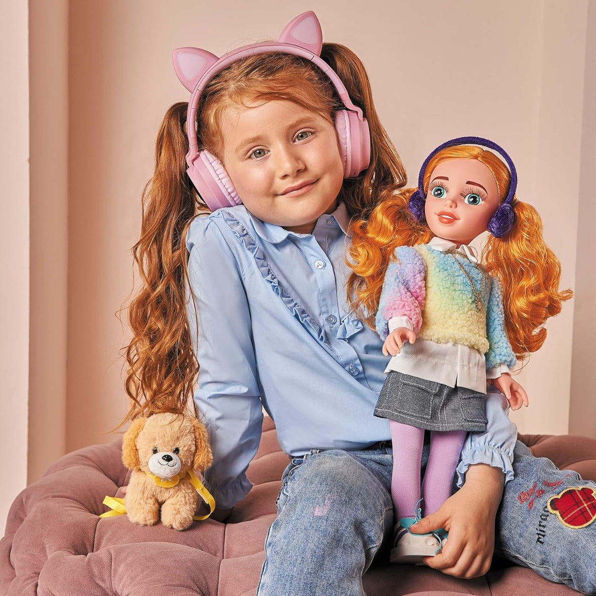 Kids Hits Beauty Star Gamer Tech Girl Doll boy toys, girl toys , growth, fun, for kids. - 46cm