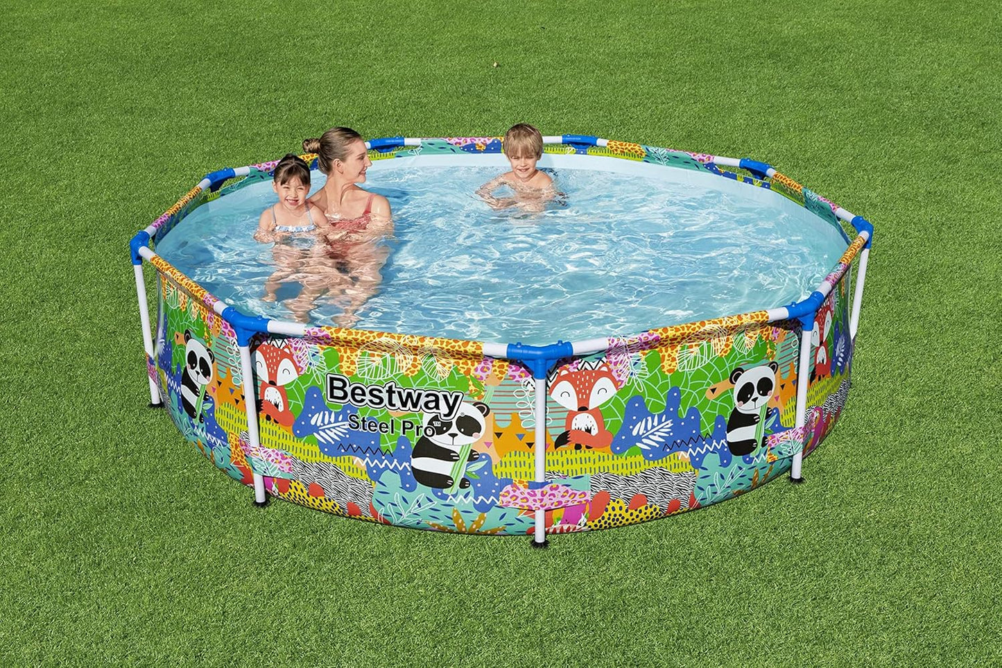 Bestway Colorful Steel Pro Frame Pool 274x66cm, 3221L - No:5612F