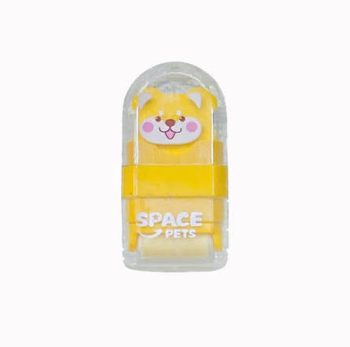 M&G Chenguang Roller Eraser Space Pets Dustless Dual Function - Assorted Color - 1pcs - No: AXPQ5571