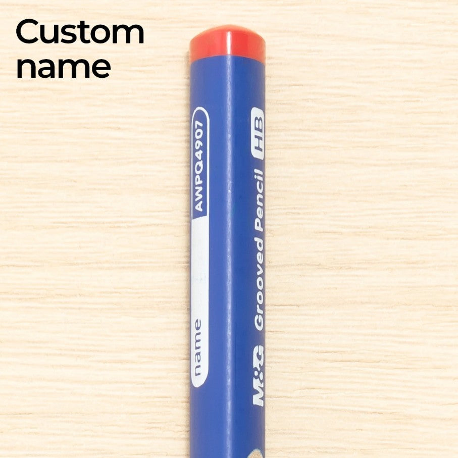 M&G Chenguang umbo Triangular Grooved Pencil (HB) Ergonomic Hole Design Pencil Grip Practicing for School Students, Beginners HB- 1pcs - No: AWPQ4907