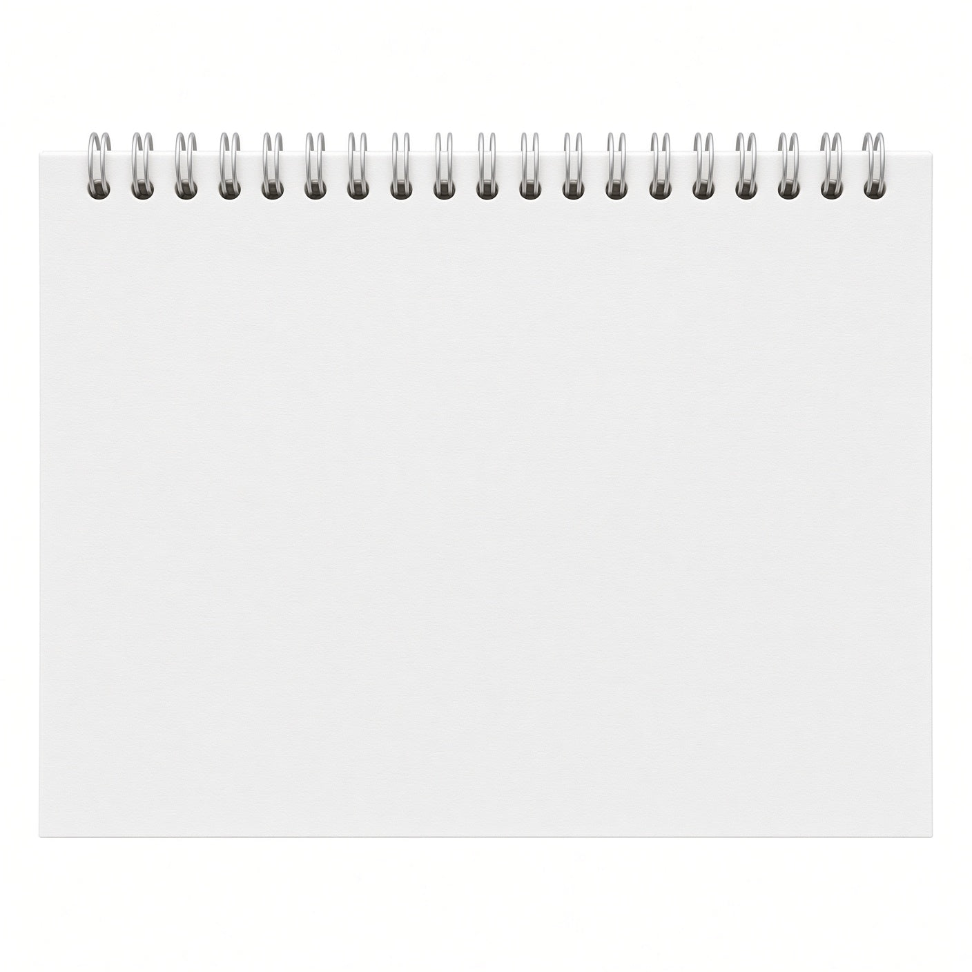 Yassin Mini Spiral Sketch Drawing Notebook White Paper – 30 Sheets, 140 GSM, 21 × 15 cm - Size : A5 - No:1125