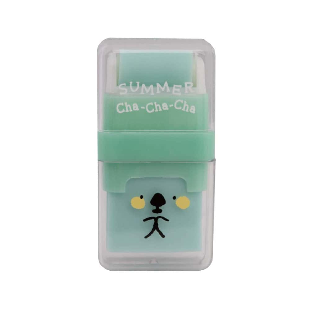M&G Chenguang Summer Cha-Cha-Cha Eraser for Pencil with Roller - 1pcs - No:AXP963KM