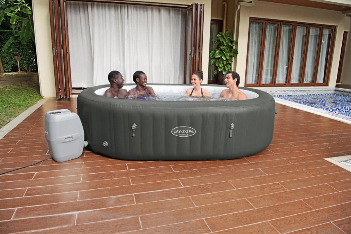 Bestway Spa Mauritius Smart 180 AirJet Massage for 5-7 people 270cm x 180cm Wi-Fi LED With Mobile App - No:60067