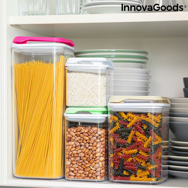 InnovaGoods Pilocks Set of 4 Hermetic Containers - No:V0103039