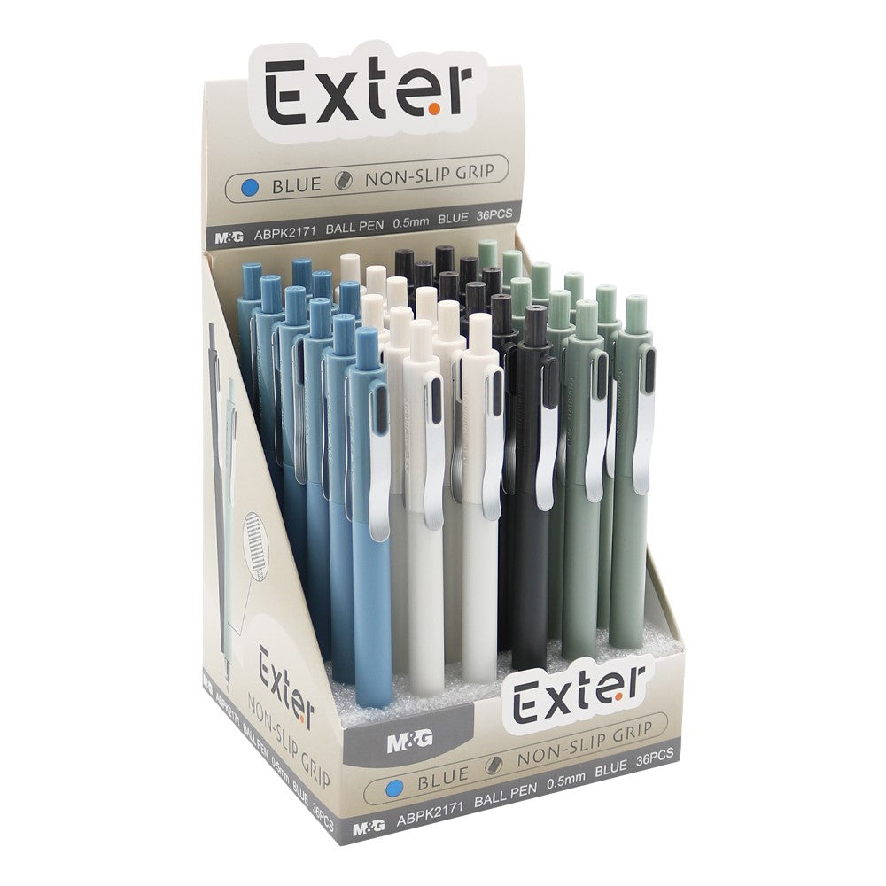 M&G Chenguang Ballpoint pen Exter 0.5 mm - blue - 1pcs - No:ABPK2171