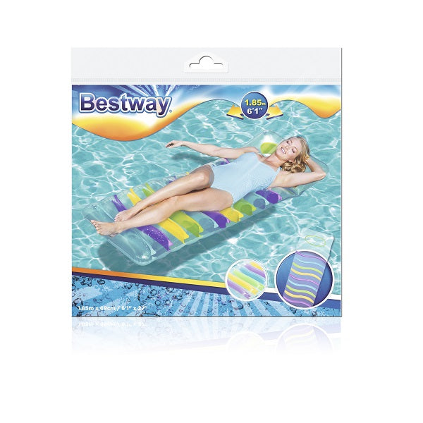 Bestway Deluxe Relaxing Lounger 1.85m x 69cm - No: 43124