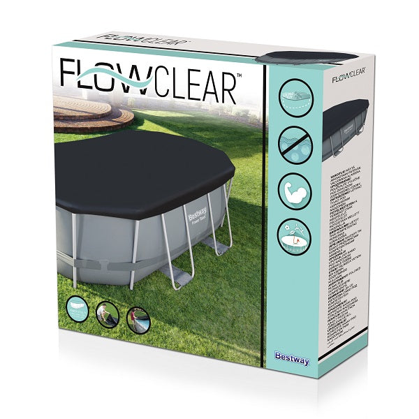 Bestway Pool Cover Oval 4.24m x 2.50m x 1.00m - No:58425