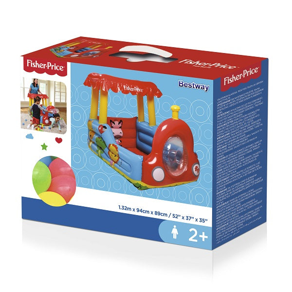 Fisher-Price 1.32m x 94cm x 89cm Train Ball Pit