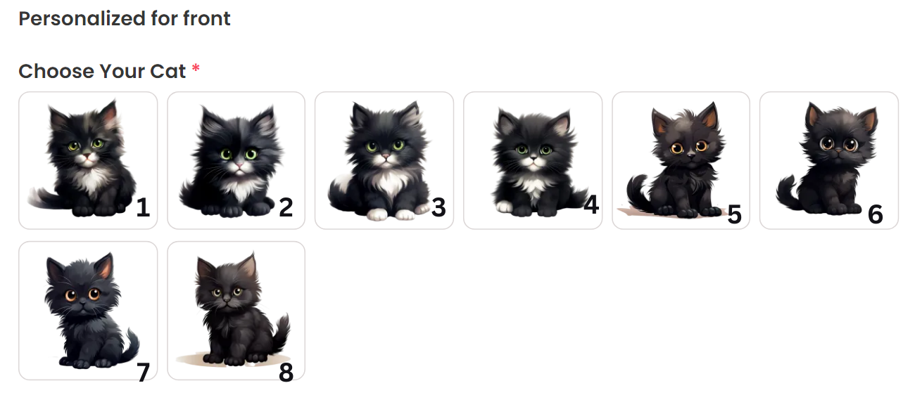 كوب سيراميك - قطة سوداء - قابل للتخصيص