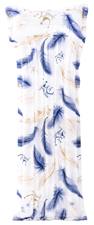 Blue-and-White Fashion Mat 183cm*68cm - assorted shapes 1pcs