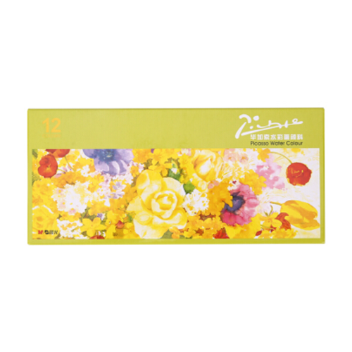 أنابيب مياه ملونة من إم آند جي، 12 لونًا، رقم 97604