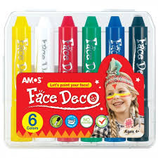 Amos Face Colour 6PCS