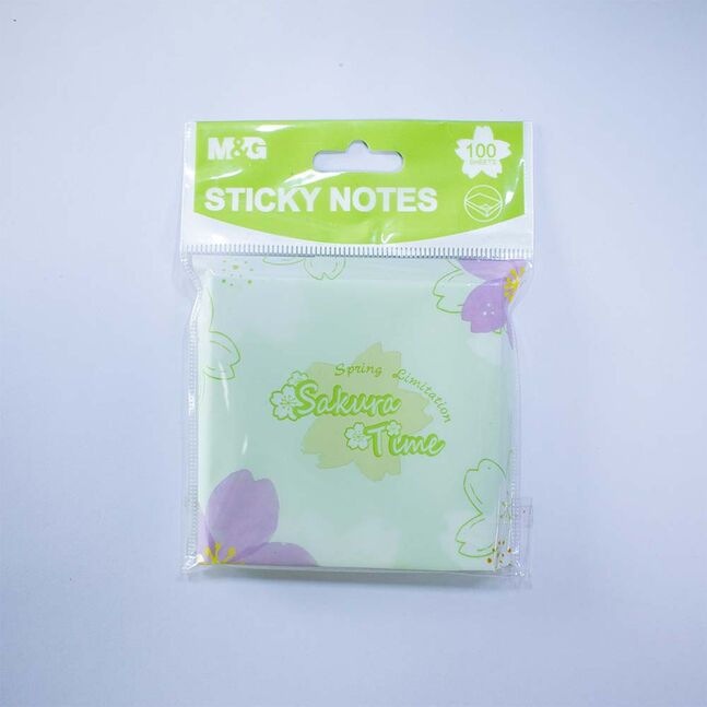 ملاحظات لاصقة من إم آند جي تشنغوانغ ساكورا، 100 ورقة - رقم: YS-444