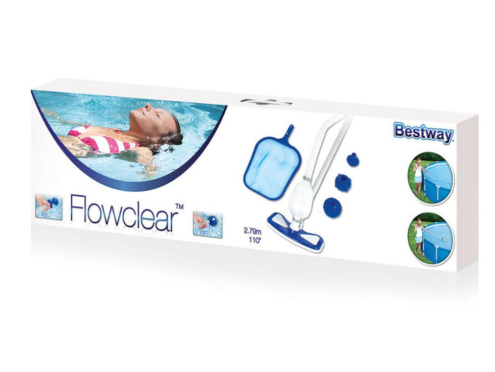 Bestway Pool Cleaning Kit Floor Wall Vacuum System Clean Outdoor - No:58234