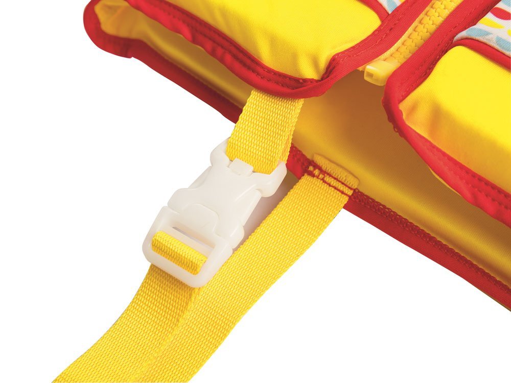 سترة نجاة من Bestway Fisher Price بأكمام خارجية وبطانة إسفنجية - رقم: 93521