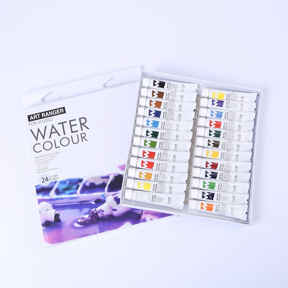 Art Rangers Water colour Paint Set 24 Colors Paint Kit - No:2412C-4