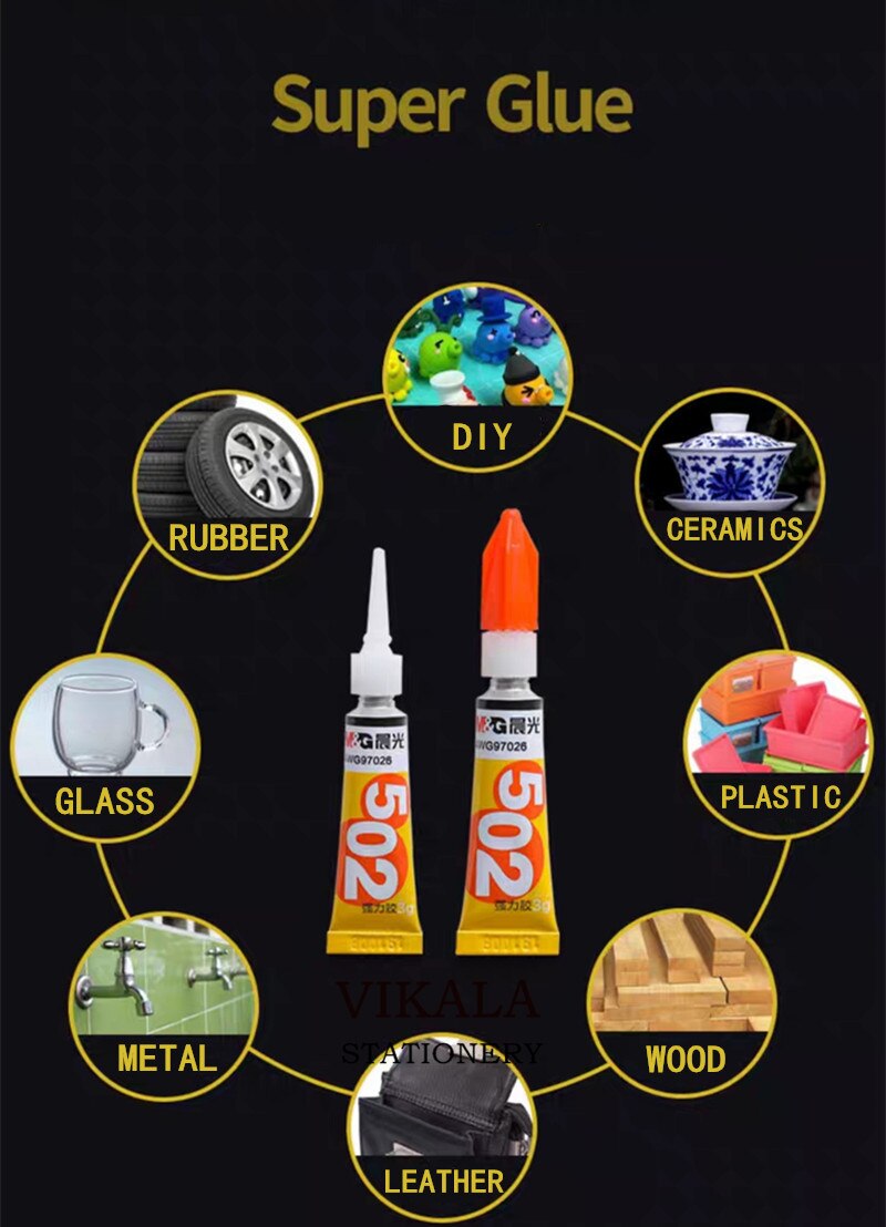 M&G Chenguang Office Material Contact Adhesive Super Liquid Glue - 1pcs - No:AWG97027